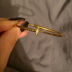 Used slim nail bangle